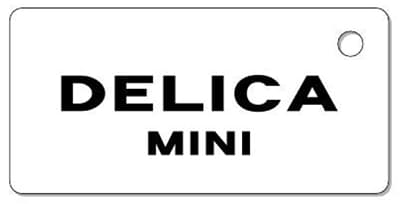 ナンバープレートキーホルダー 裏面 乗用車用 バランス見本 車種